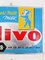 Cartel publicitario de tienda de leche Alivo, años 70, Imagen 7