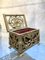 Antique French Art Nouveau Pierced Gilt Bronze Jewelry Box, 1880s 7