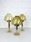 Swedish Candleholders in Brass by Hans-Agne Jakobsson for Markaryd, 1960s, Set of 3, Image 8