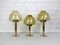 Swedish Candleholders in Brass by Hans-Agne Jakobsson for Markaryd, 1960s, Set of 3 1