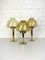 Swedish Candleholders in Brass by Hans-Agne Jakobsson for Markaryd, 1960s, Set of 3 2
