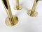 Swedish Candleholders in Brass by Hans-Agne Jakobsson for Markaryd, 1960s, Set of 3, Image 11