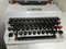 Máquina de escribir Valentine blanca de Ettore Sottsass para Olivetti Synthesis, años 60, Imagen 3