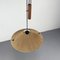 Teak Pendant Lamp from Temde, Germany 1960s 7