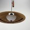 Teak Pendant Lamp from Temde, Germany 1960s, Image 4