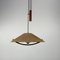 Teak Pendant Lamp from Temde, Germany 1960s 2