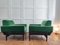 Kiushu Armchairs by Sergio and Fratelli Saporiti, 1960s, Set of 2 2