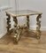 French Baroque Style Carved and Painted Occasional Table, 1950s 7