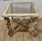 French Baroque Style Carved and Painted Occasional Table, 1950s 1