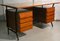 Danish Style Desk in Wood and Steel, Italy, 1960s, Image 2