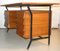 Danish Style Desk in Wood and Steel, Italy, 1960s, Image 4