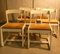 Samt & Holz Stühle von Mario Sabot, Italien, 1970er, 6er Set 3