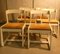 Velvet and Wood Chairs by Mario Sabot, Italy, 1970s, Set of 6, Image 3