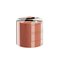 Naif Bedside Table Round Bedside Table Pink 3 Drawers Geometric Pattern Wood by HOMMÉS Studio 2