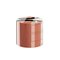 Naif Bedside Table Round Bedside Table Pink 3 Drawers Geometric Pattern Wood by HOMMÉS Studio, Image 2