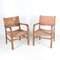Braided Rope Armchairs, 1960s, Set of 2 1