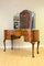 Antique Art Deco Dressing Table with Trifold Mirrors & Queen Ann Legs, Image 3