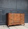 Early 19th Century Curved Cherrywood Chest of Drawers, Image 4