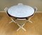 Tavolo da pranzo in marmo con sedie di Maurice Burke per Arkana, set di 7, Immagine 4