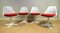 Marble Top Dining Table with Chairs by Maurice Burke for Arkana, Set of 7 8