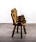 Brutalist Oak Chairs, 1960s, Set of 4 17