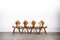 Brutalist Oak Chairs, 1960s, Set of 4, Image 1