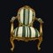 Napoleon III Armchairs, 19th Century, Set of 2, Image 9