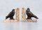 Art Deco Bird Book Ends, France, 1930s, Set of 2 2