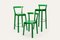 Silla de bar Blossom grande en verde de Storängen Design, Imagen 3