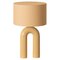 Oat Ceramic Arko Table Lamp by Simone & Marcel 1