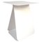 Youmy Rectangular White Side Table by Mademoiselle Jo 1