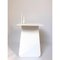 Youmy Rectangular White Side Table by Mademoiselle Jo 3