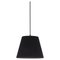 Black Sísísí Cónicas Mt1 Pendant Lamp by Santa & Cole 1