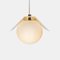 Twain Ex Pure White Suspended Light by Lexavala 4