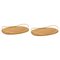 Touché Bois Trays in Ash Wood by Mason Editions, Set of 2, Image 1
