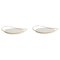 Taupe Touché B Trays by Mason Editions, Set of 2, Image 1