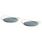 Petrol Green Touché B Tray by Mason Editions, Set of 2 1