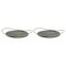 Touché Bois Tray in Black Ash Wood by Mason Editions, Set of 2, Image 1