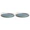 Petrol Green Touché Trays by Mason Editions, Set of 2 1