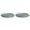 Petrol Green Touché Trays by Mason Editions, Set of 2, Image 1