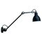 Black Lampe Gras N° 304 L40 Wall Lamp by Bernard-Albin Gras 1