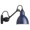 Blue Lampe Gras N° 304 Wall Lamp by Bernard-Albin Gras 1