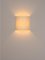 Lampada da parete quadrata Commodine naturale di Santa & Cole, Immagine 3
