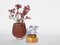 Vase Empilable Frida en Terracota avec Fine Cuts par Pia Wüstenberg 2