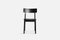 Pause Black Dining Chair 2.0 with Leather Seat by Kasper Nyman 4