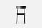 Pause Black Dining Chair 2.0 with Leather Seat by Kasper Nyman, Image 4