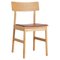 Pause Oiled Oak Dining Chair 2.0 with Leather Seat by Kasper Nyman, Image 1