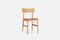 Pause Oiled Oak Dining Chair 2.0 with Leather Seat by Kasper Nyman 2