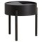 Black Ash Arc Side Table by Ditte Vad and Julie Bertrup 1