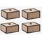 Oak Frame Boxes by Lassen, Set of 4 2